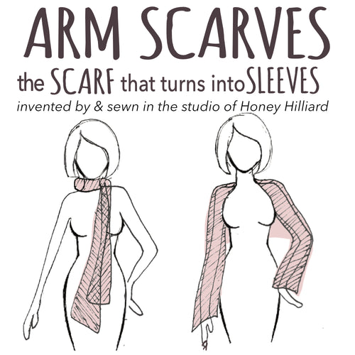 Pink Dot Arm Scarves