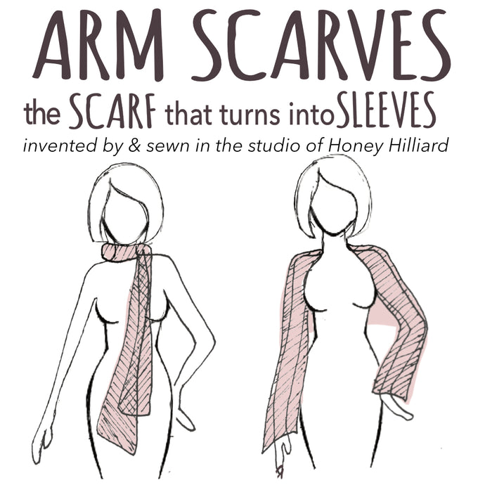 Pink Dot Arm Scarves