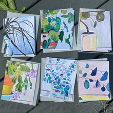 Load image into Gallery viewer, Cool Botanicals Stationary Notecard Set