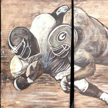 Load image into Gallery viewer, Football Triptych, 30x60 (SOLD)