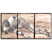 Load image into Gallery viewer, Football Triptych, 30x60 (SOLD)