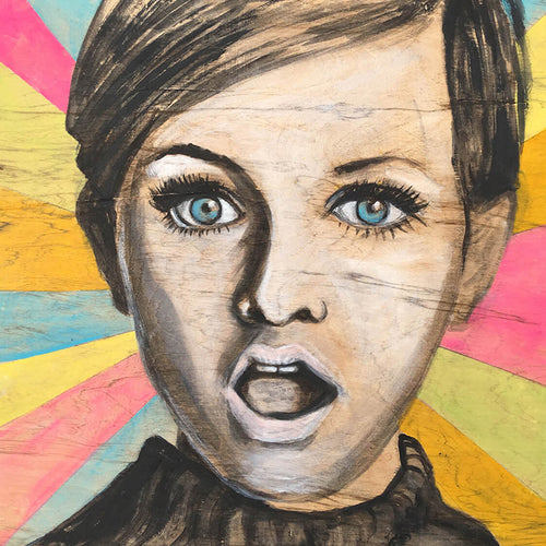 Twiggy Pop, SOLD 12x12